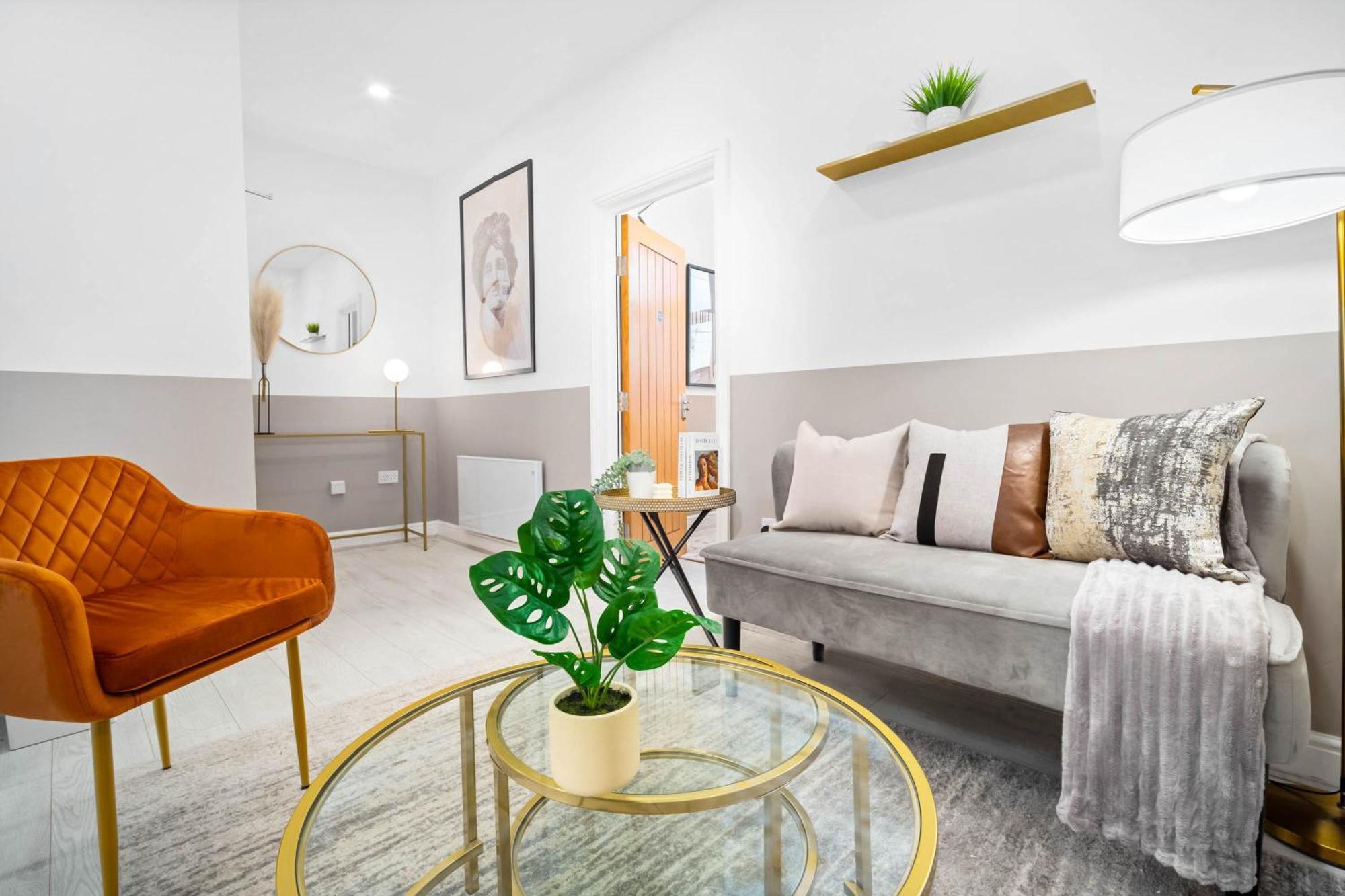 Luxury Apartment - Wifi - Smart Tv - Near City Centre - 2Mr Birmingham Pokoj fotografie