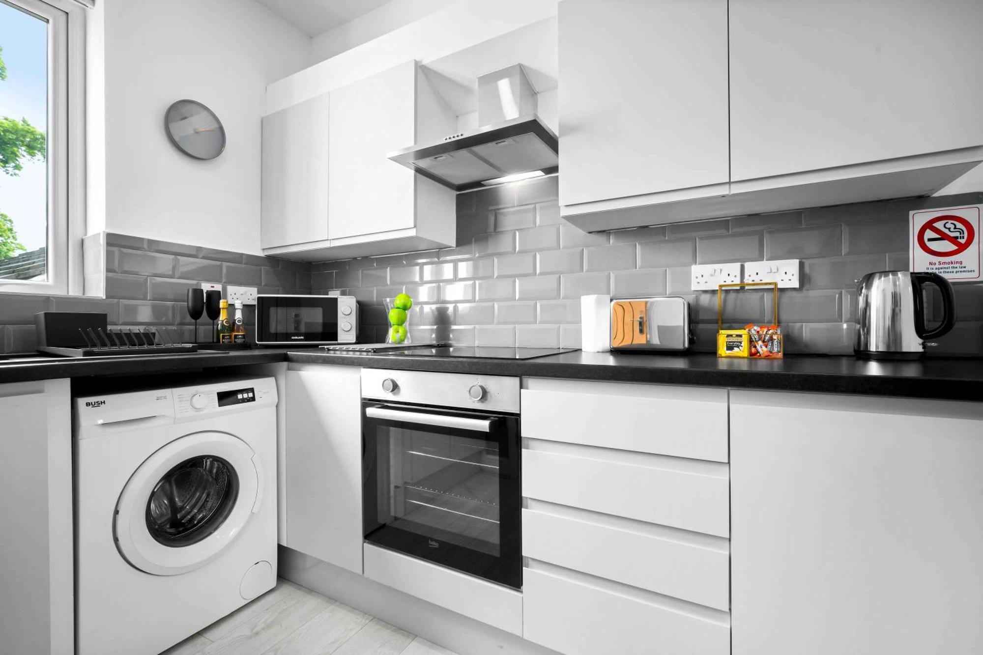 Luxury Apartment - Wifi - Smart Tv - Near City Centre - 2Mr Birmingham Pokoj fotografie